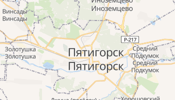 Пятигорск - детальная карта