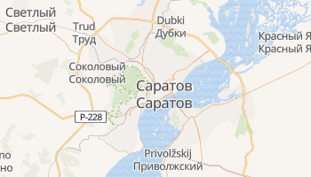 Саратов - детальная карта