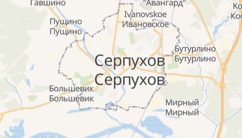 Серпухов - детальная карта