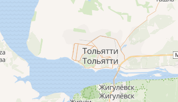 Тольятти - детальная карта
