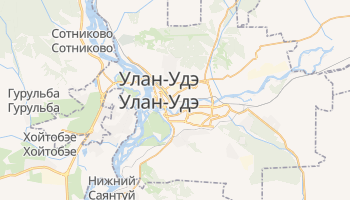 Улан-Удэ - детальная карта