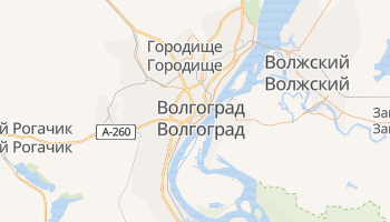 Волгоград - детальная карта