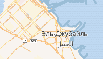 Аль-Джубайль - детальная карта
