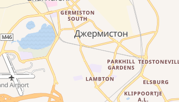 Джермистон - детальная карта