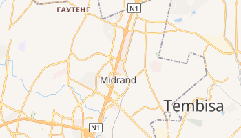 Мидранд - детальная карта