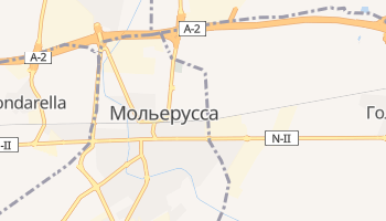 Мольерусса - детальная карта
