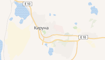 Кируна - детальная карта