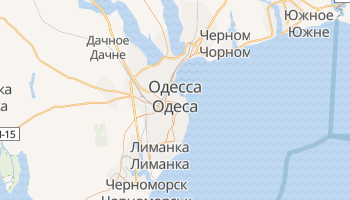 Одесса - детальная карта