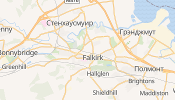 Фолкерк - детальная карта