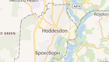 Ходдсдон - детальная карта