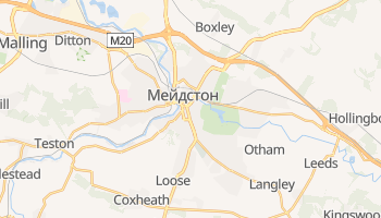 Мейдстон - детальная карта