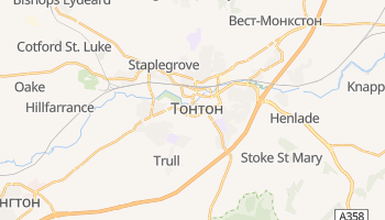 Тонтон - детальная карта
