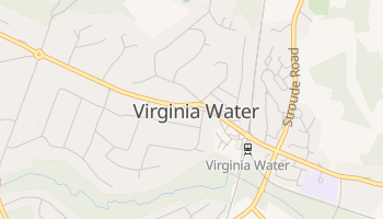 Вирджиния Уотер - детальная карта