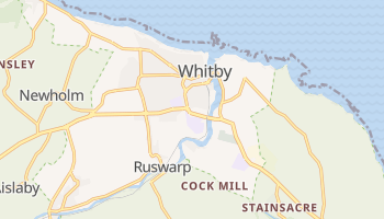 Уитби - детальная карта