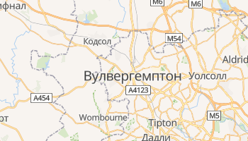 Вулвергемптон - детальная карта