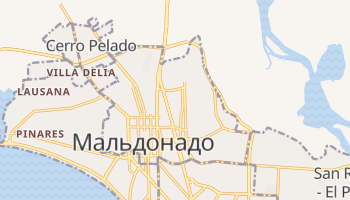 Мальдонадо - детальная карта