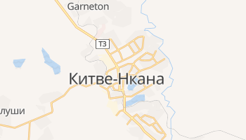 Китве - детальная карта