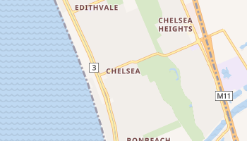 Челсі - детальна мапа
