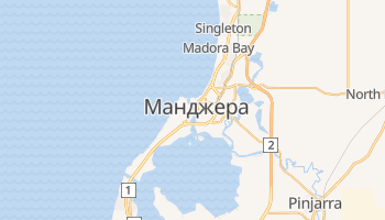 Мандура - детальна мапа