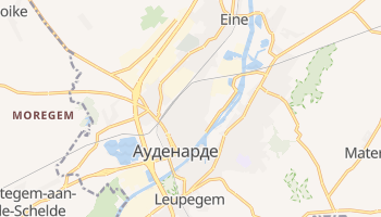 Ауденарде - детальна мапа