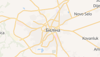 Бієліна - детальна мапа