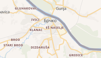 Брчко - детальна мапа