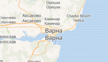 Варна - детальна мапа