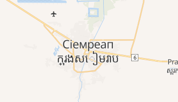Сіемреап - детальна мапа