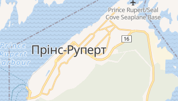 Прінс-Руперт - детальна мапа