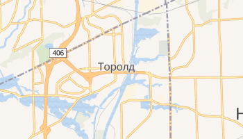 Торолд - детальна мапа