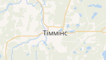 Тіммінс - детальна мапа