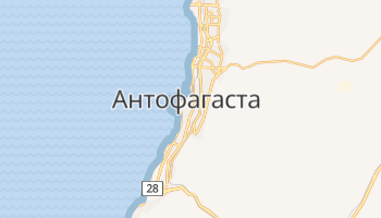Антофаґаста - детальна мапа
