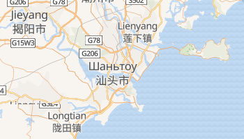 Шаньтоу - детальна мапа