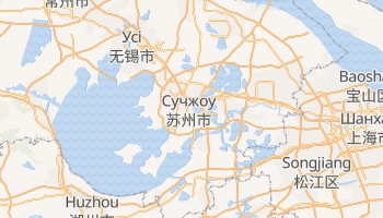 Сучжоу - детальна мапа