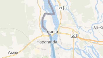 Торніо - детальна мапа