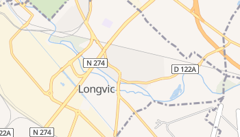 Лонві - детальна мапа