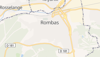 Ромба - детальна мапа