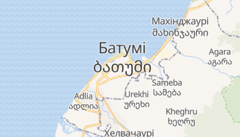 Батумі - детальна мапа
