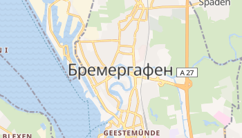 Бремергафен - детальна мапа