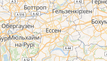 Ессен - детальна мапа