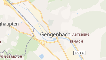 Генгенбах - детальна мапа