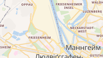 Людвіґсгафен-на-Рейні - детальна мапа