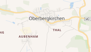 Обербергкірхен - детальна мапа