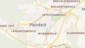 Пляйнфельд - детальна мапа
