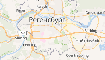 Регенсбург - детальна мапа