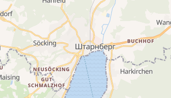 Штарнберг - детальна мапа