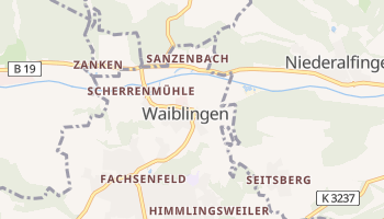 Вайблінген - детальна мапа