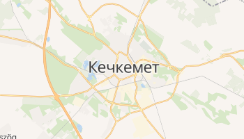 Кечкемет - детальна мапа