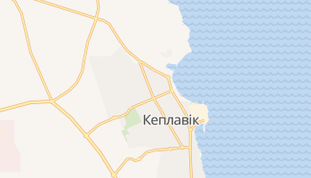 Кеплавік - детальна мапа