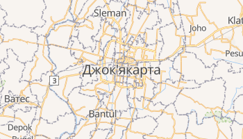 Джокякарта - детальна мапа